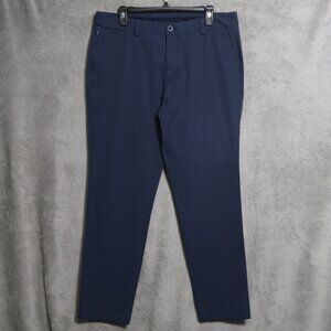 Vineyard Vines Pants Mens 35x31 Navy Blue On The Go Stretch Performance Casual